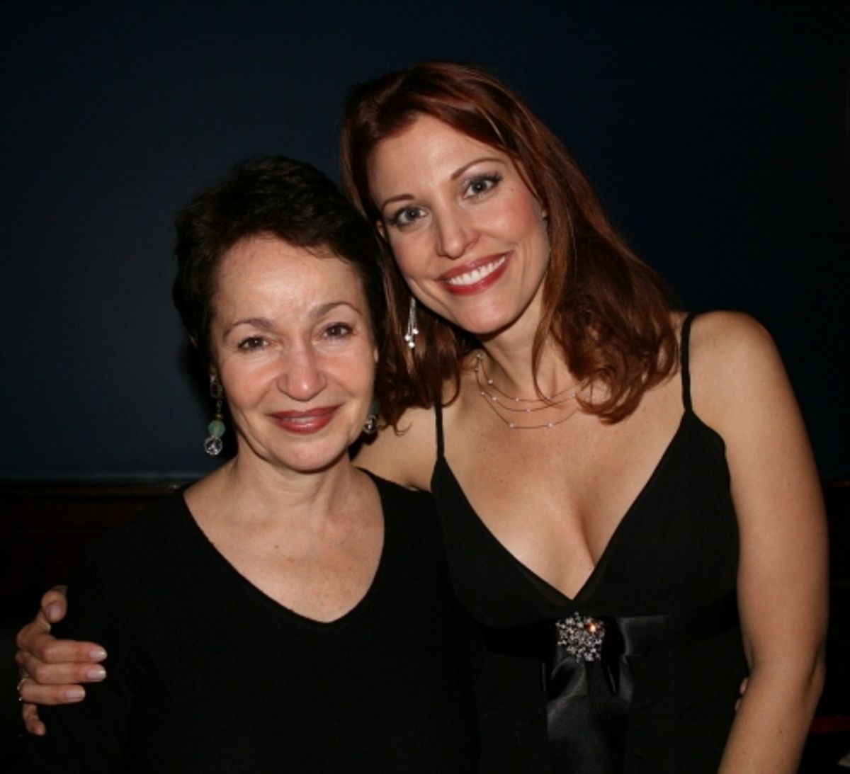 Lynn Ahrens and Rachel York at 