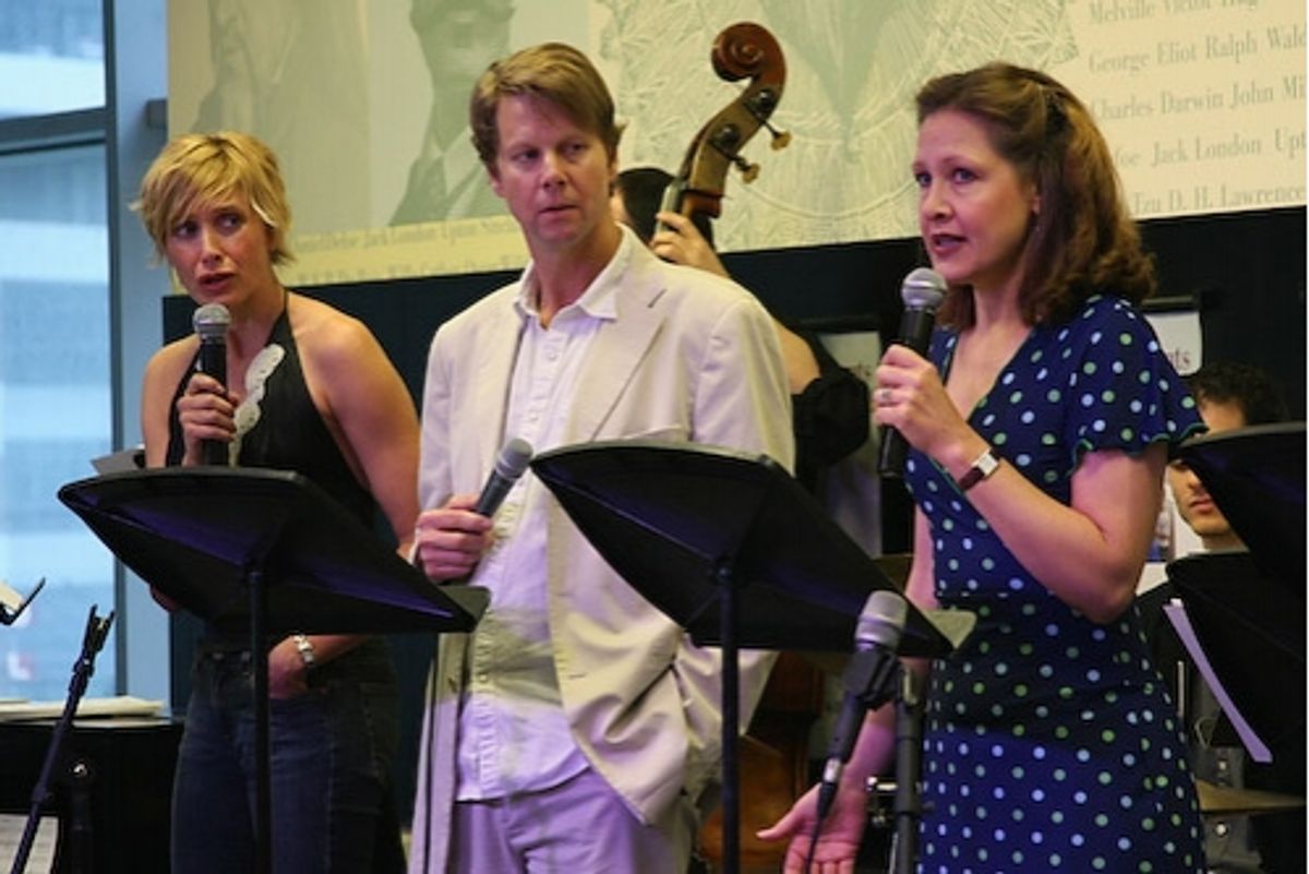 Rachel deBenedet, Alan Campbell, and Kaitlin Hopkins at 