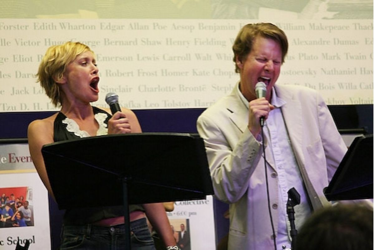 Rachel deBenedet and Alan Campbell at 'Adrift in Macao' @ Barnes and Noble