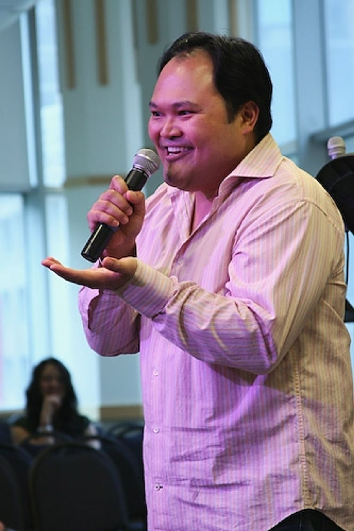 Orville Mendoza at 'Adrift in Macao' @ Barnes and Noble