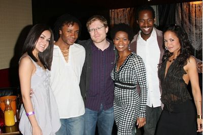 Andrea Goss, Shaun Earl, Anthony Rapp, Trisha Jeffrey, Marcus Paul James and Karmine  Photo