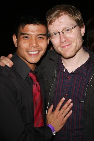 Telly Leung and Anthony Rapp @ BroadwayWorld Telly Leung and Anthony Rapp Photo