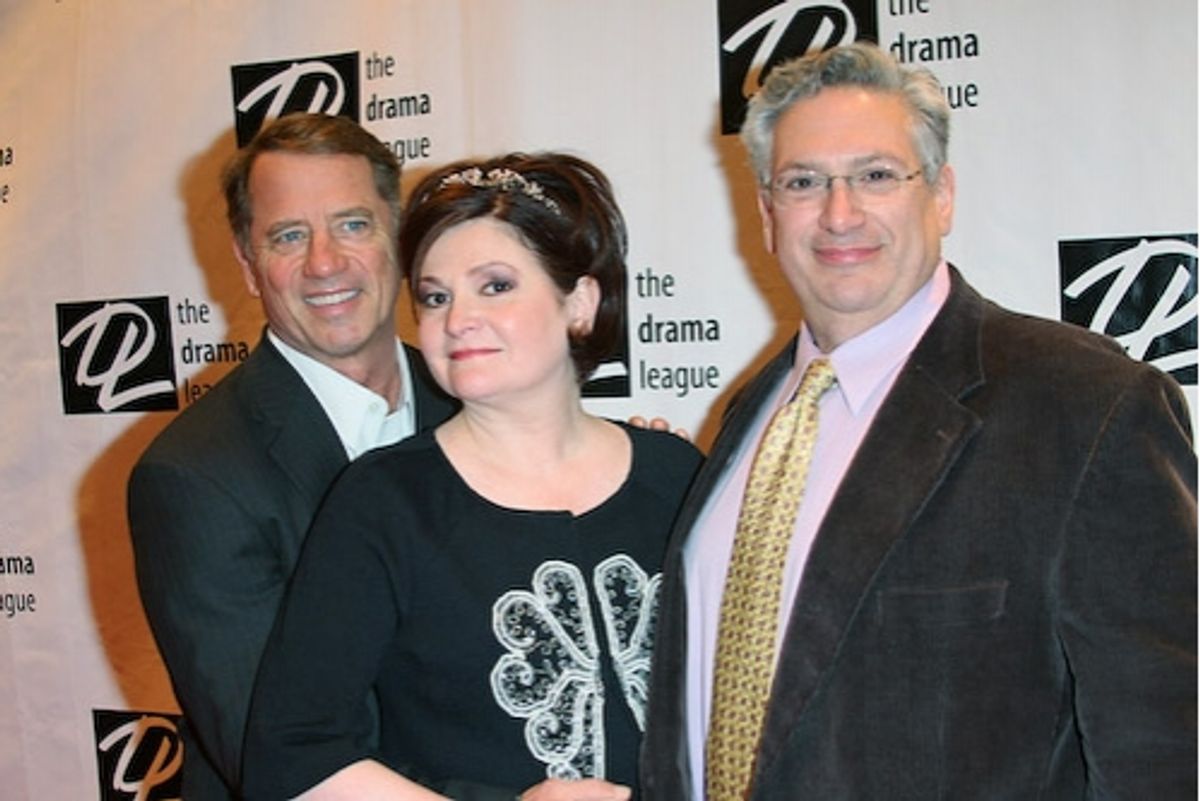 Tom Wopat, Faith Prince and Harvey Fierstein at 