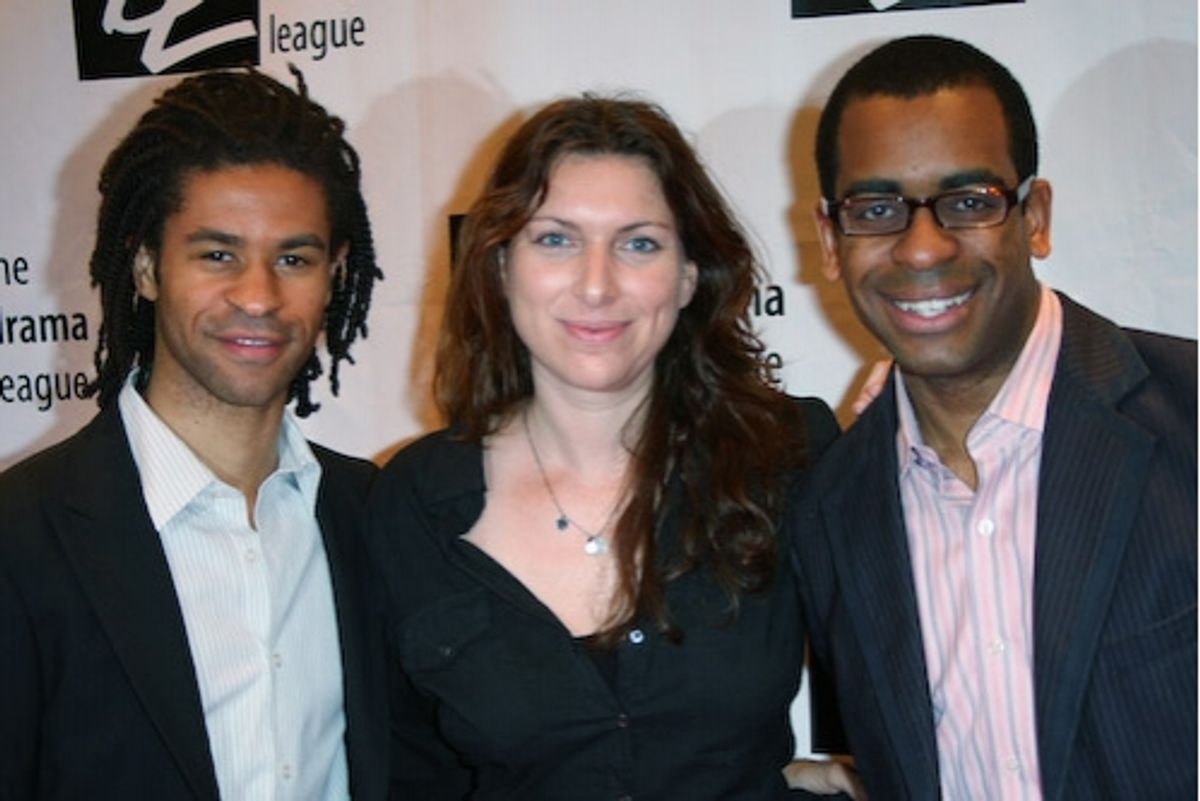 Chad Goodridge, Annie Dorsen and Daniel Breaker at 