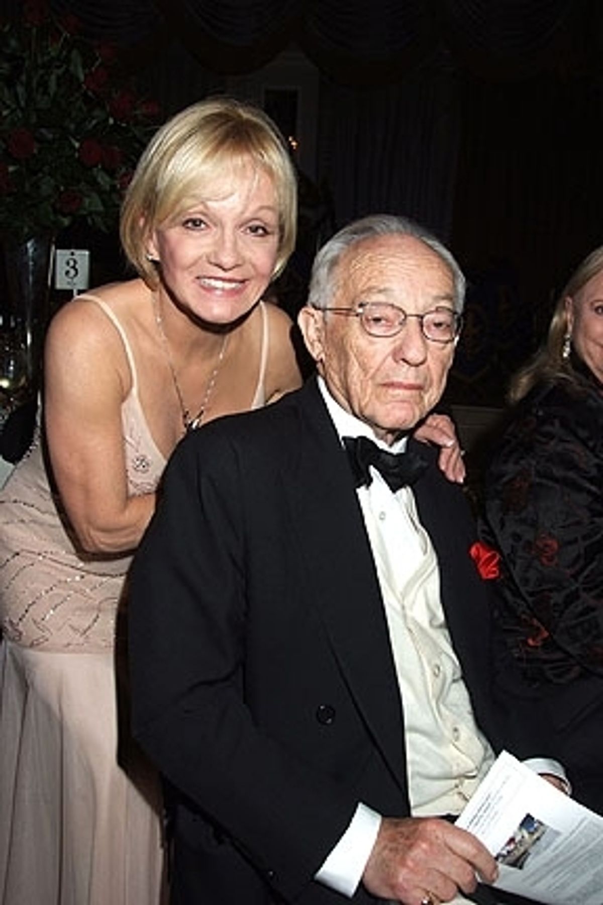 Cathy Rigby and James M. Nederlander at The New York Pops 25th. Birthday Gala