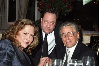 Kathleen Turner, James Nederlander and Tony Bennett Photo