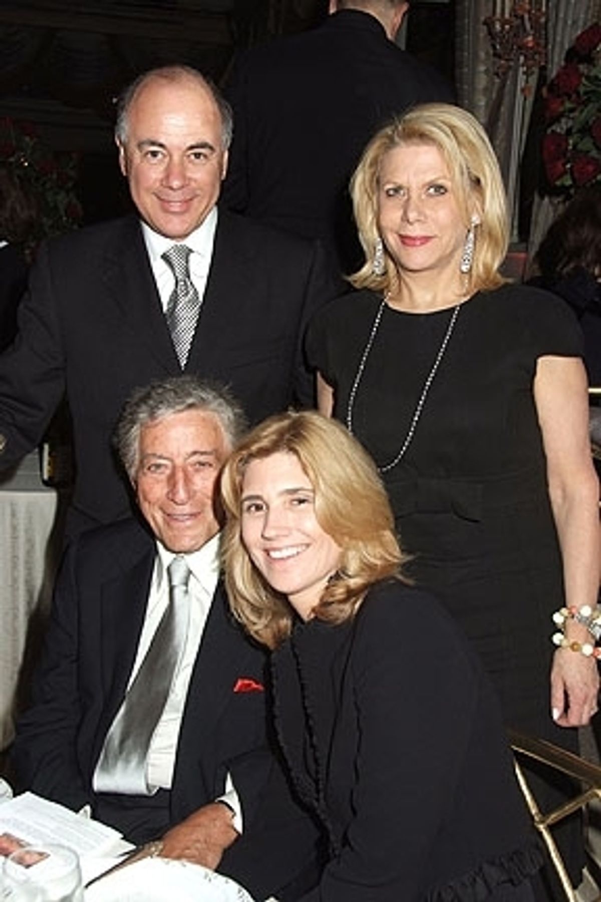 Rick Friedberg, Tony Bennett, Susan Crow and Francine LeFrak at 