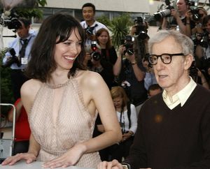 Rebecca Hall and Woody Allen @ BroadwayWorld Rebecca Hall and Woody Allen Photo