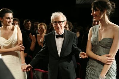 Penelope Cruz, Woody Allen, and Rebecca Hall Photo