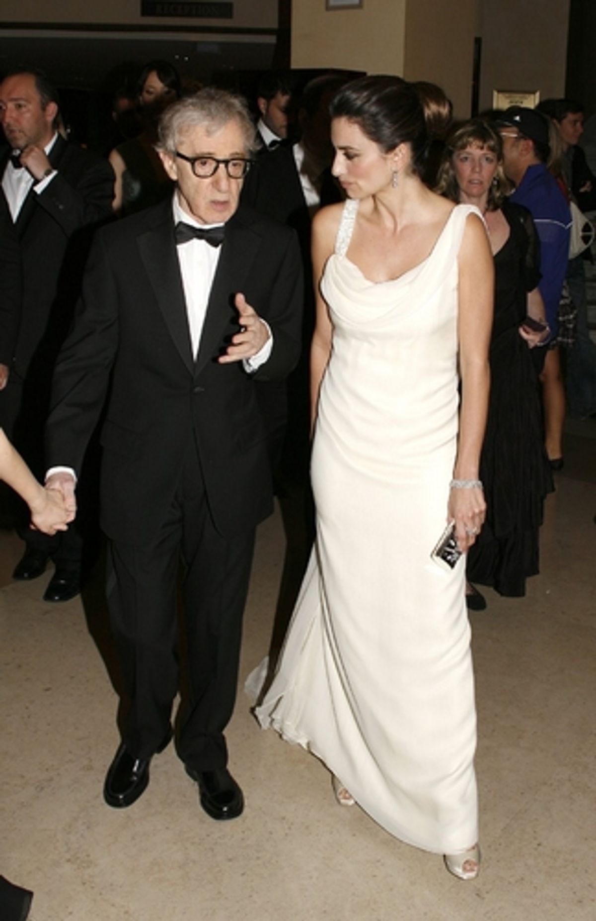 Woody Allen and Penelope Cruz at 'Vicky Christina Barcelona' Screening Party