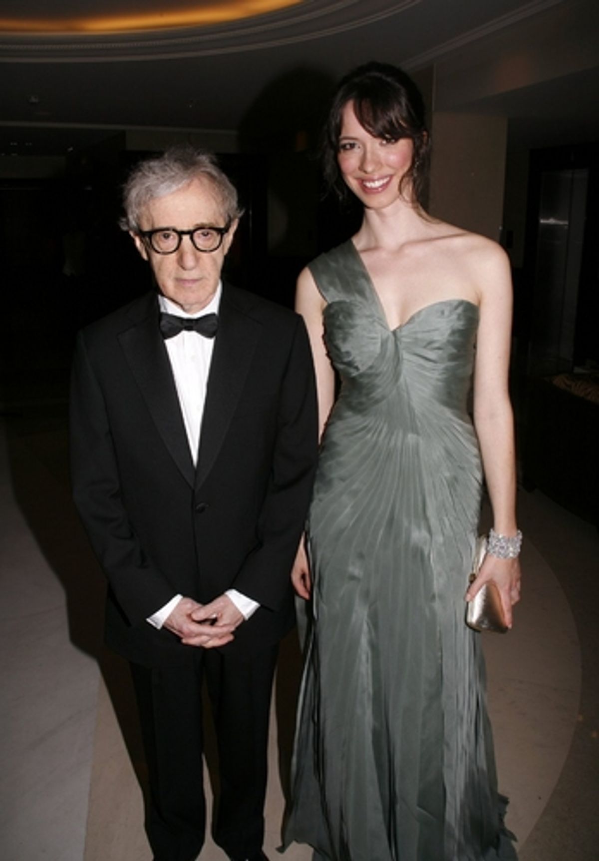 Woody Allen and Rebecca Hall at 'Vicky Christina Barcelona' Screening Party
