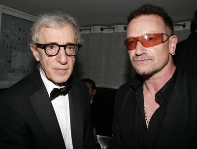 Woody Allen and Bono Photo