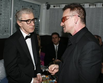 Woody Allen and Bono Photo