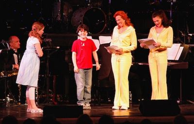 Lila Coogan, Matthew Gumley, Carolee Carmello, and Audrey Twitchell Photo