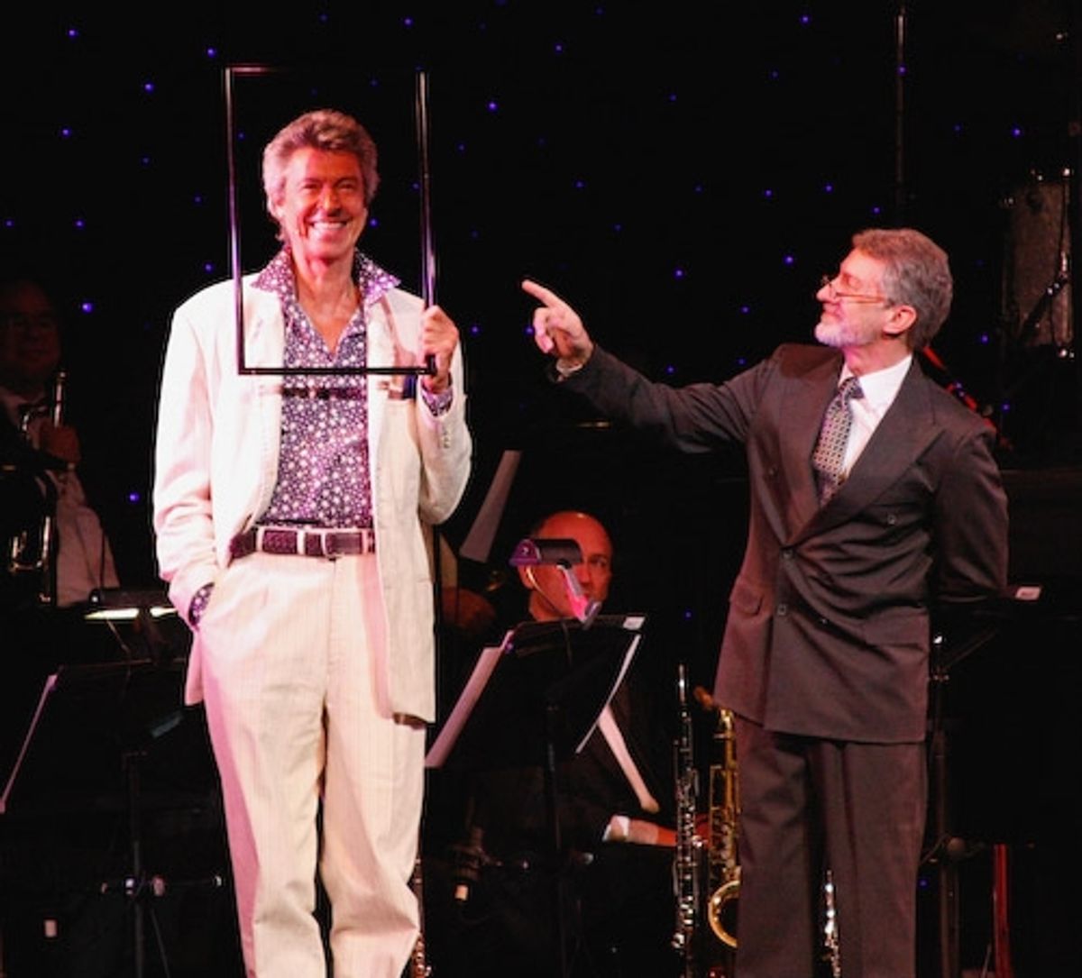 Tommy Tune and David Garrison
 at 