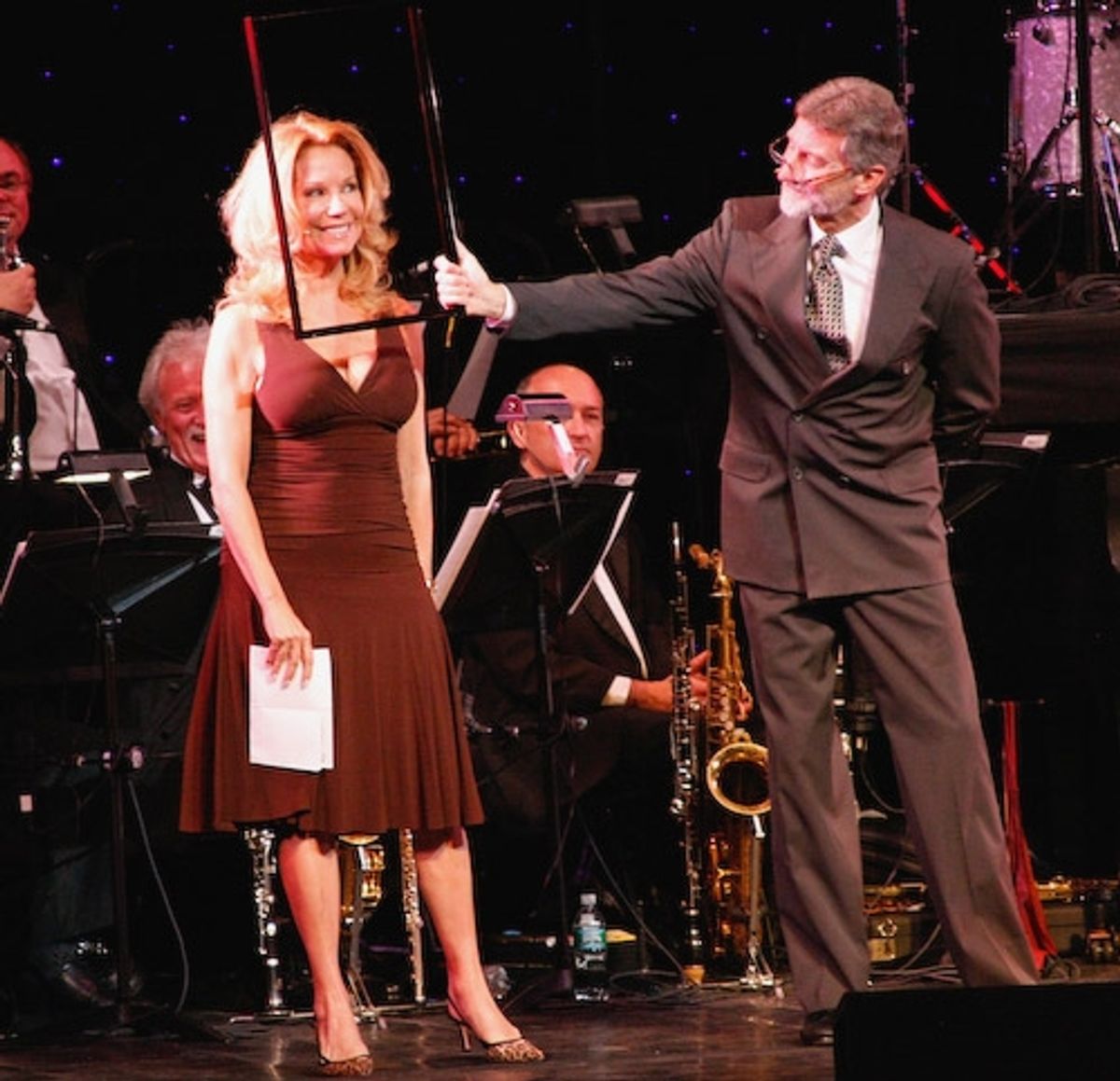 Kathy Lee Gifford and David Garrison
 at 