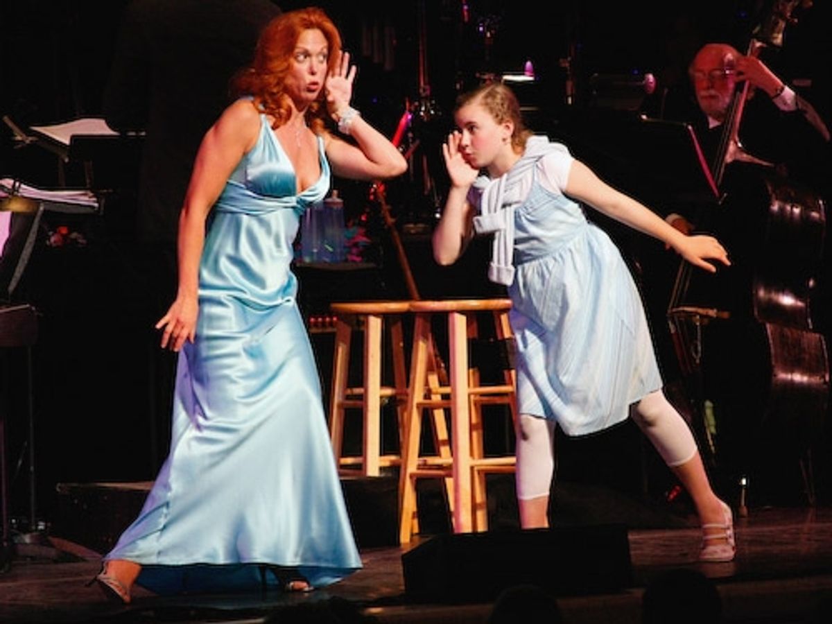Carolee Carmello and Lila Coogan at 