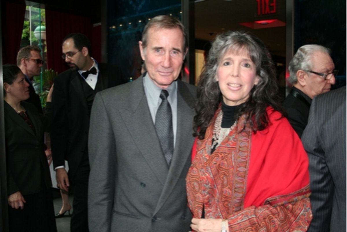 Jim Dale with his wife Julie at 