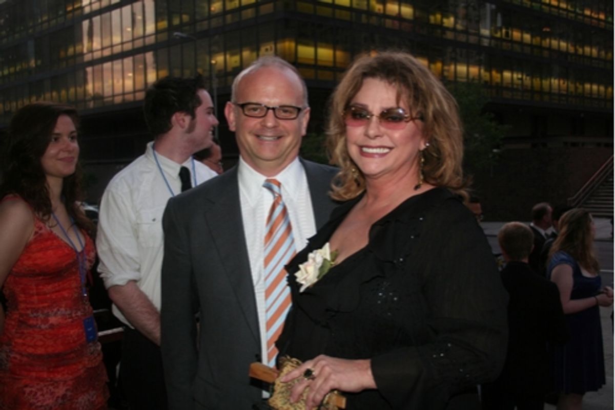 Elizabeth Ashley and guest at 