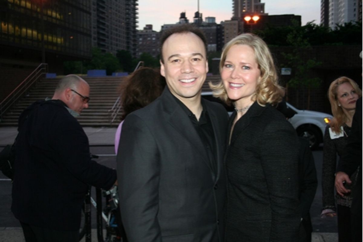 Danny Burstein and Rebecca Luker at 
