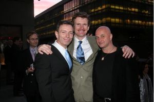 Arnie Burton, Charles Edwards and Cliff Saunders @ BroadwayWorld Arnie Burton, Charles Edwards and Cliff Saunders Photo