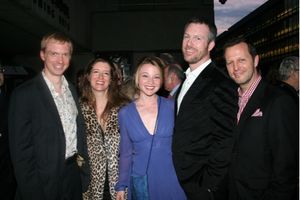 Rob Ashford with Cry Baby cast & creative team Photo