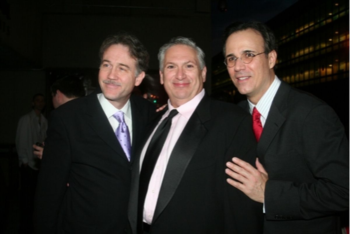 Boyd Gaines, Harvey Fierstein and John Bucchino at 