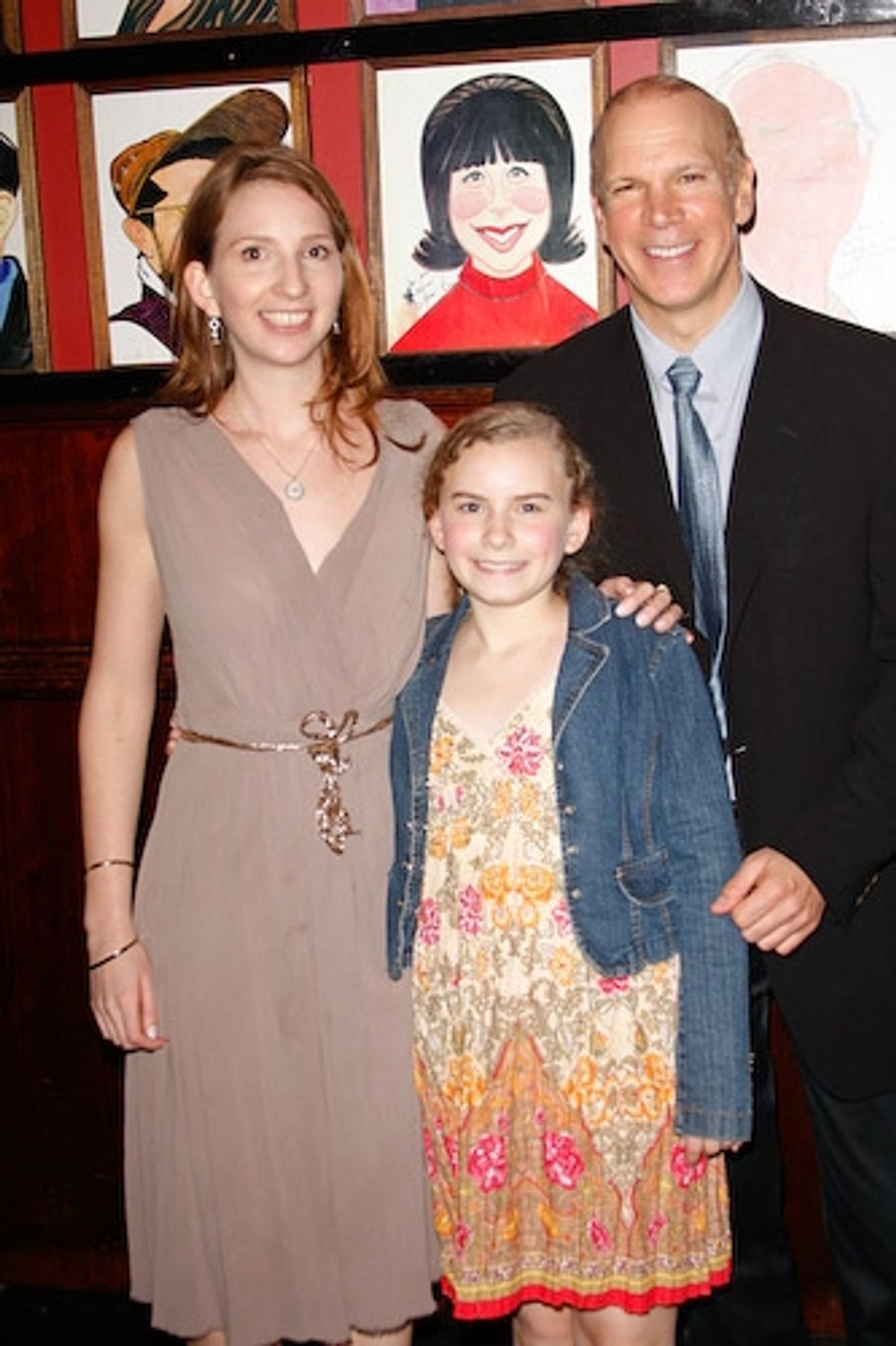 Pamela Wasserstein, Lila Coogan, and David Zippel at 