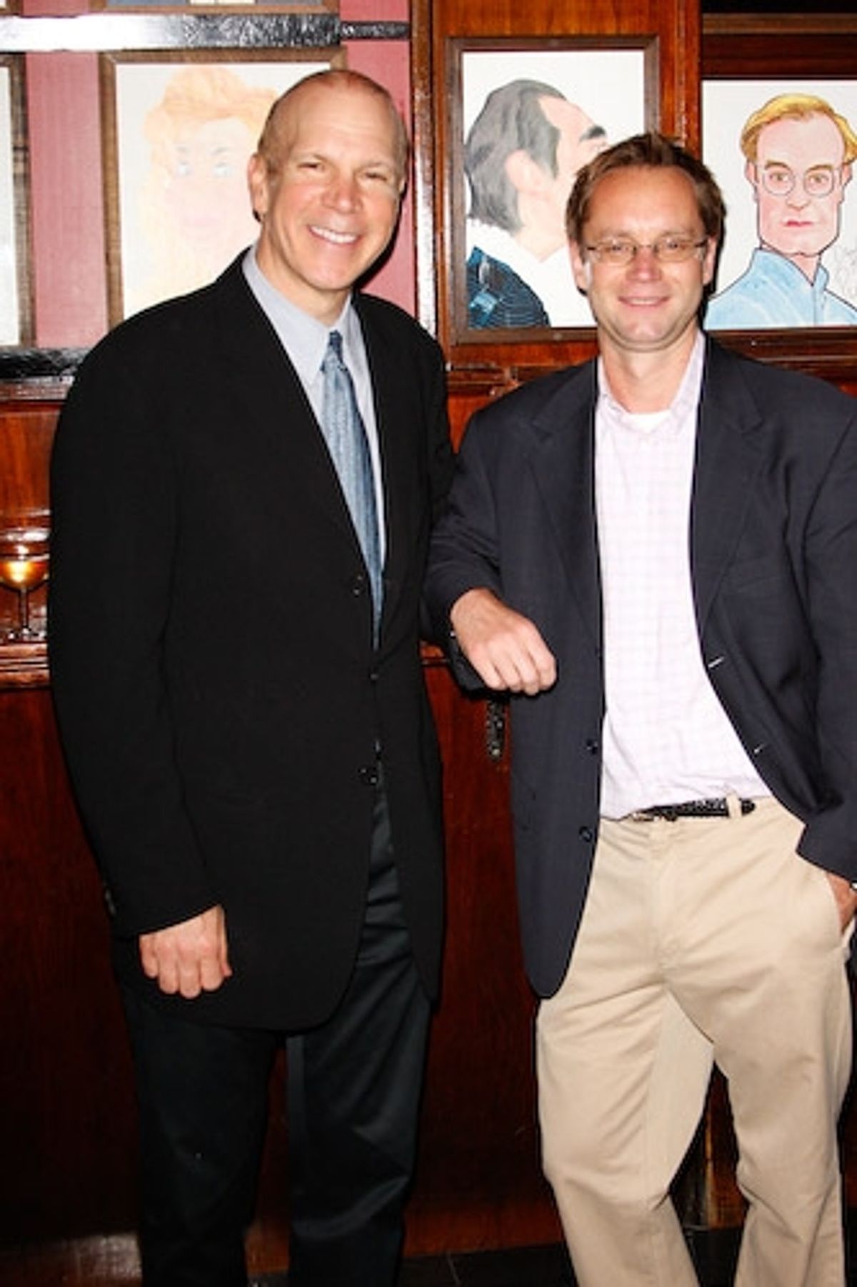 David Zippel (Lyrics) and Michael Riedel at 