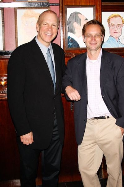 David Zippel (Lyrics) and Michael Riedel Photo