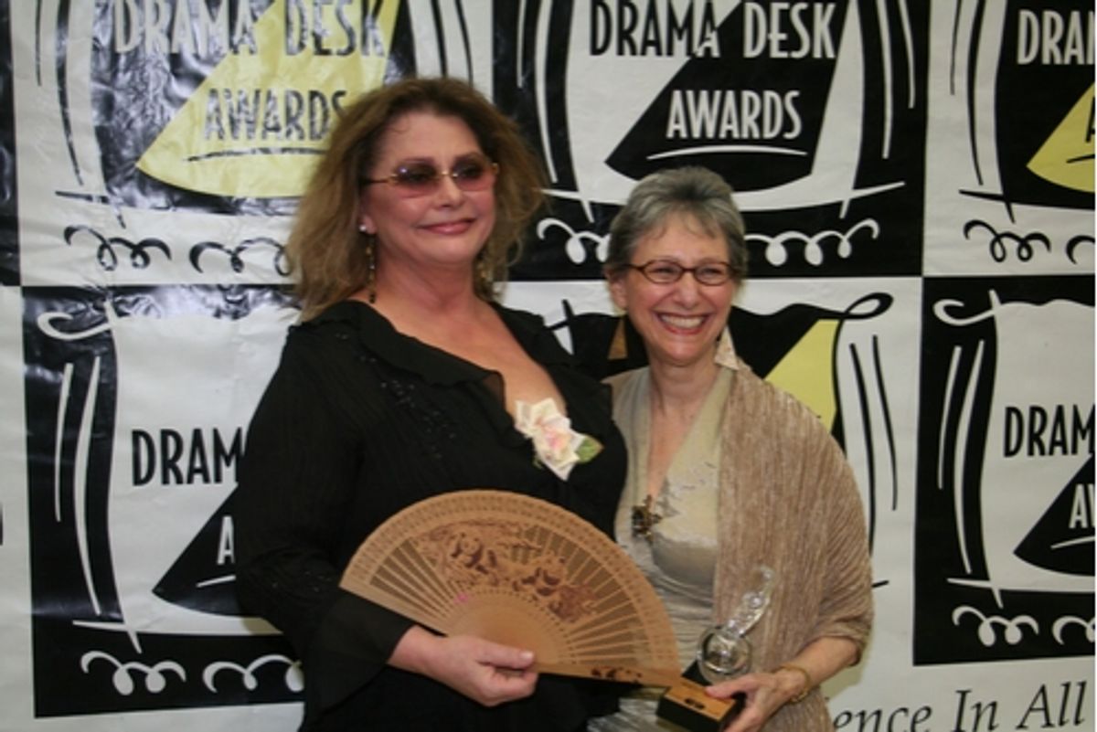 Elizabeth Ashley and Elysabeth Kleinhans at 