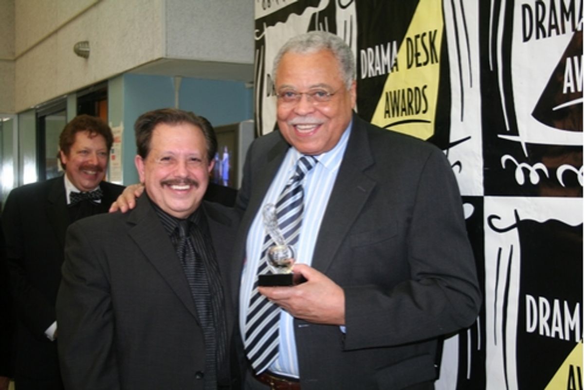 Ellis Nassour and James Earl Jones at 