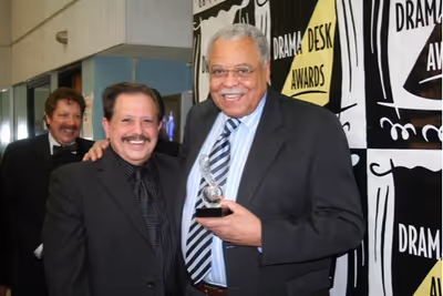 Ellis Nassour and James Earl Jones Photo