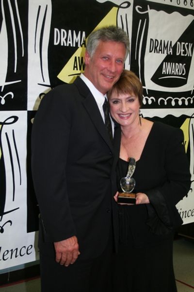 Matt Johnston and Patti LuPone
 Photo