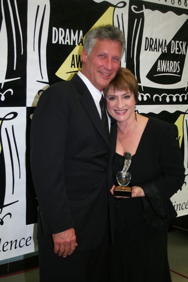 Matt Johnston and Patti LuPone
 Photo