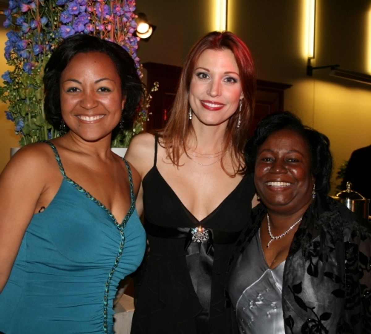 Kami Rushell (cast member), Rachel York, and Dee Crawford (cast member) at 
