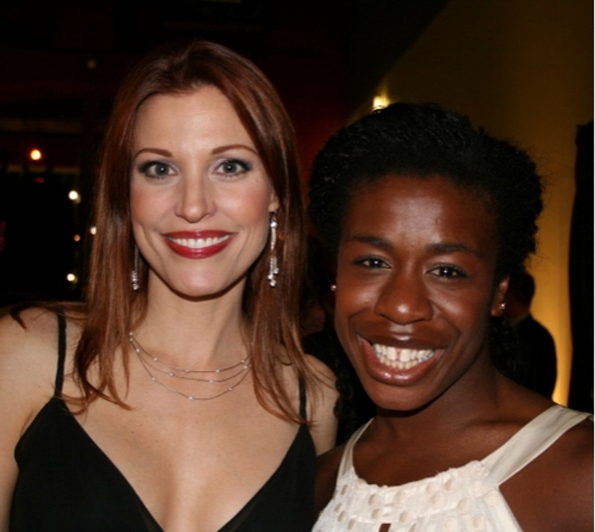 Rachel York with Uzo Aduba (Dessa) at 