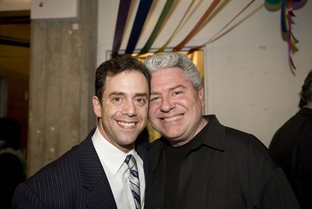 Co-Producer Bruce Harris Harris and Actor/ performer Steve Hayes at 