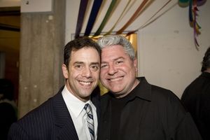 Co-Producer Bruce Harris Harris and Actor/ performer Steve Hayes Photo