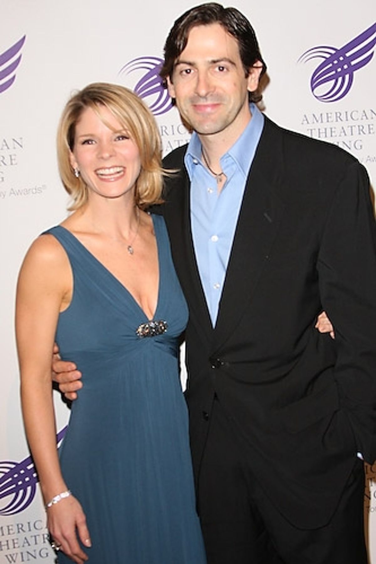 Kelli O'Hara and Greg Naughton at American Theatre Wing Honors Jerry Herman