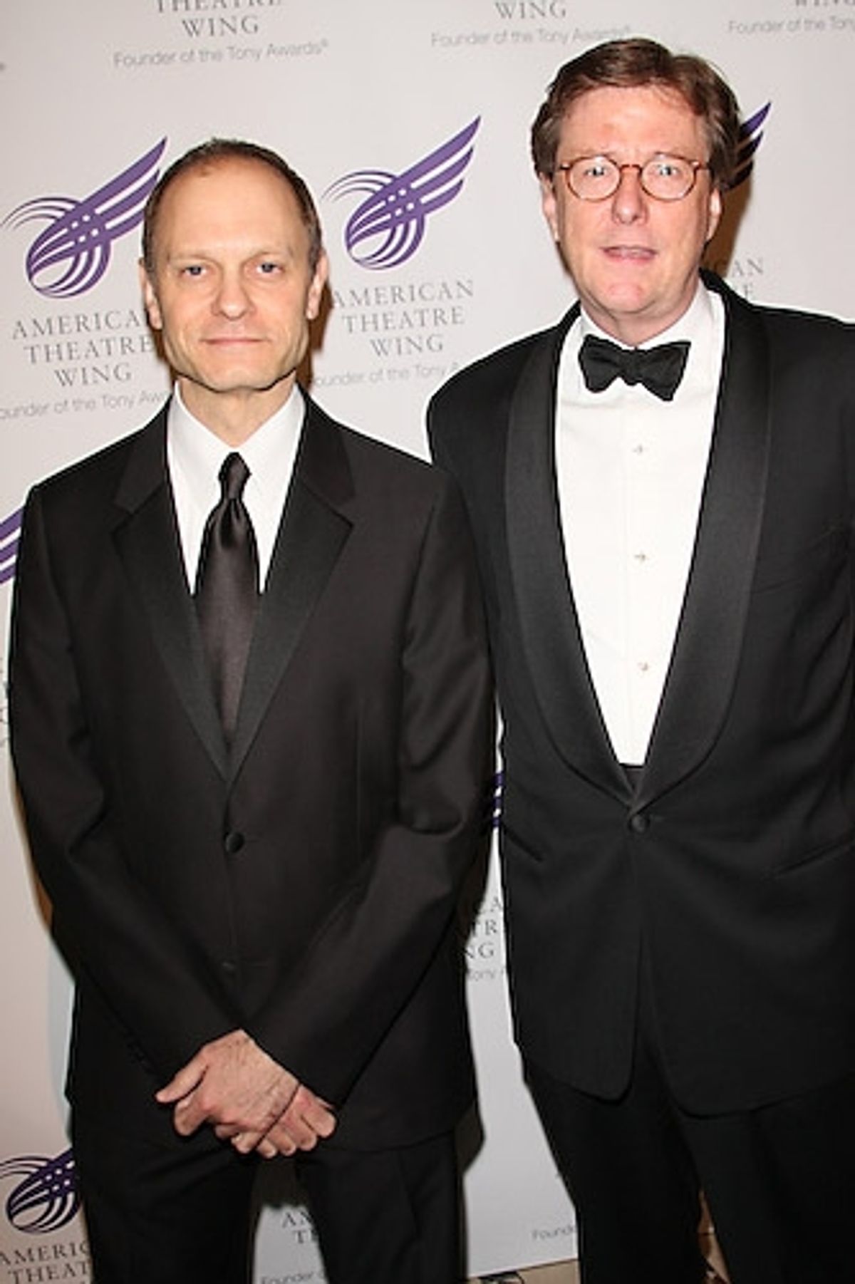 David Hyde Pierce and Brian Hargrove at 