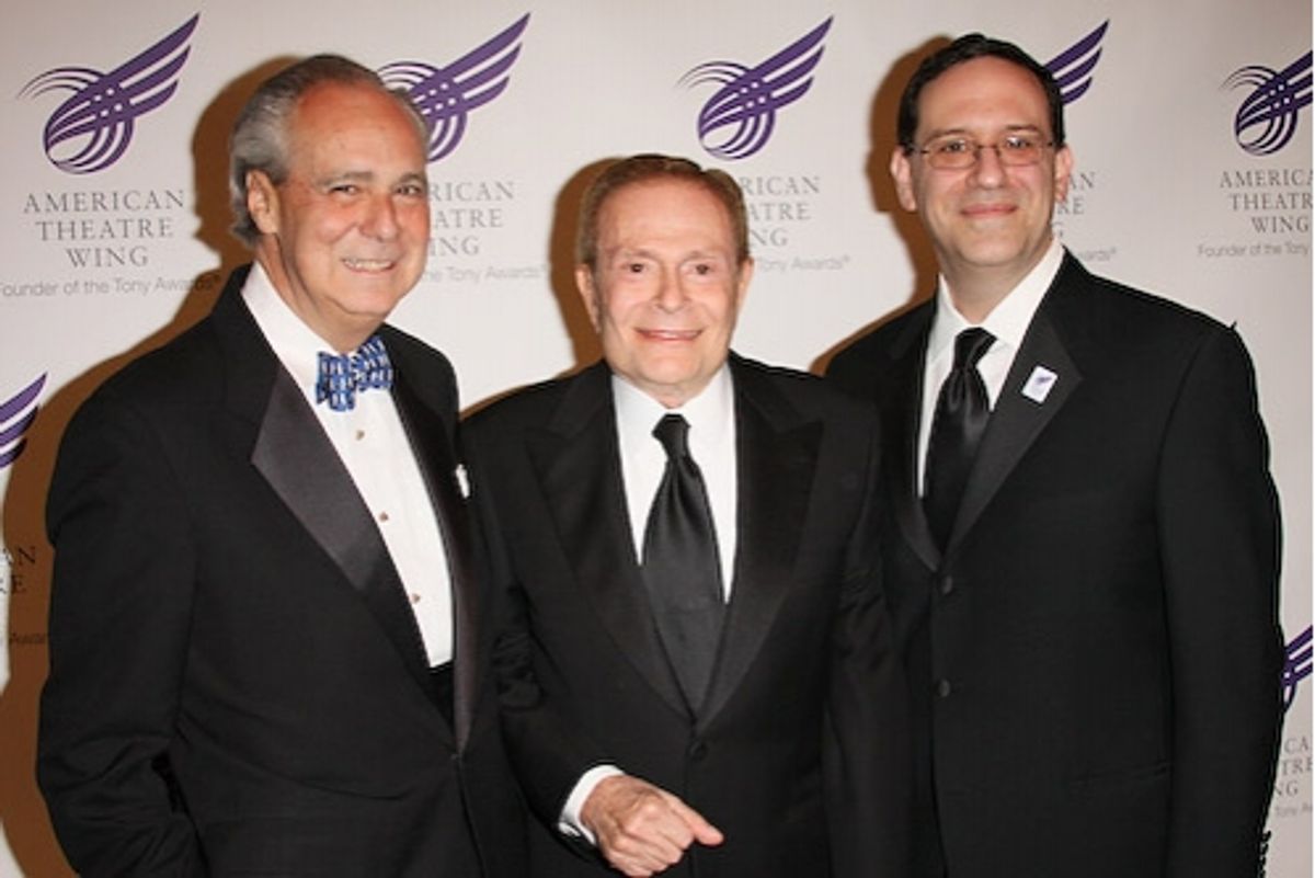Doug Leeds, Jerry Herman, and Howard Sherman at 