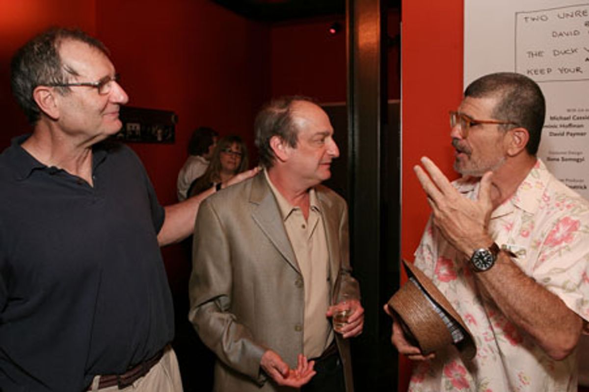 Ed O'Neill, David Paymer and David Mamet at 