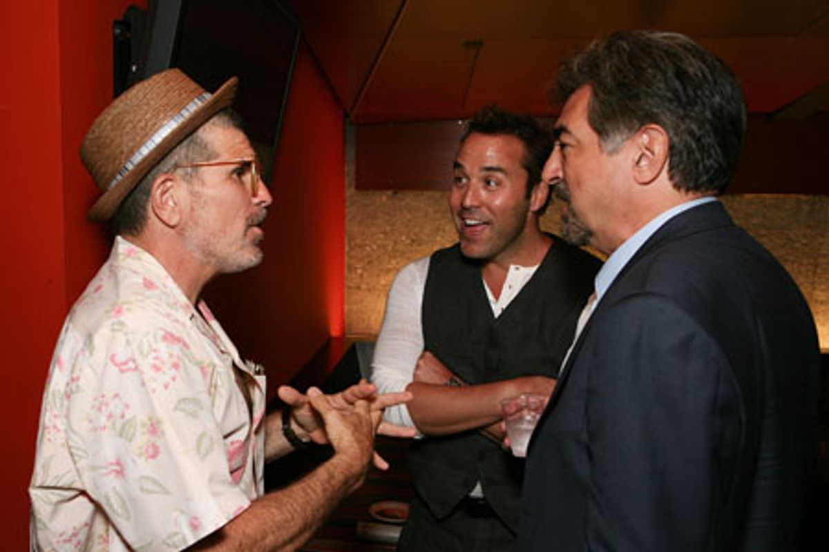 David Mamet, Jeremy Piven and Joe Mantegna at 