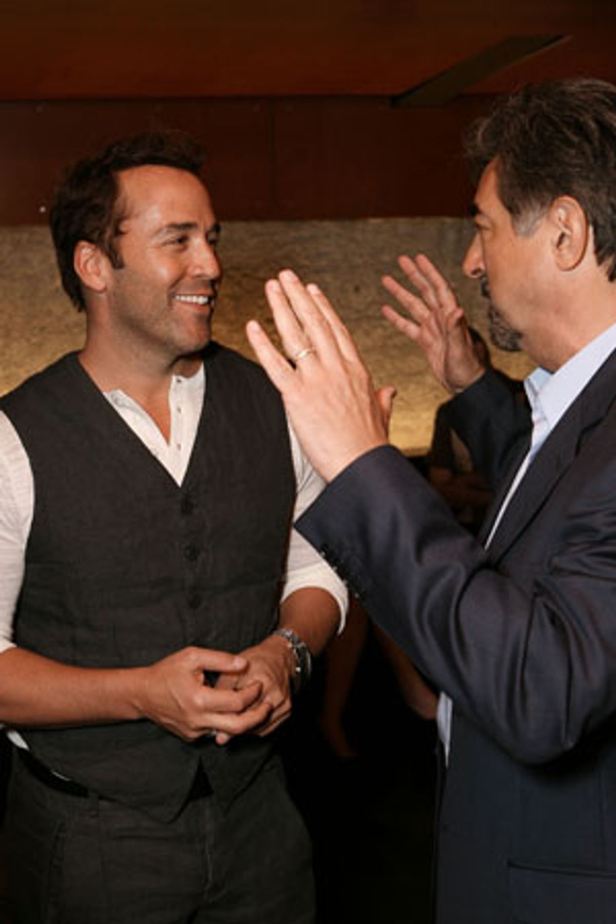Jeremy Piven and Joe Mantegna at 