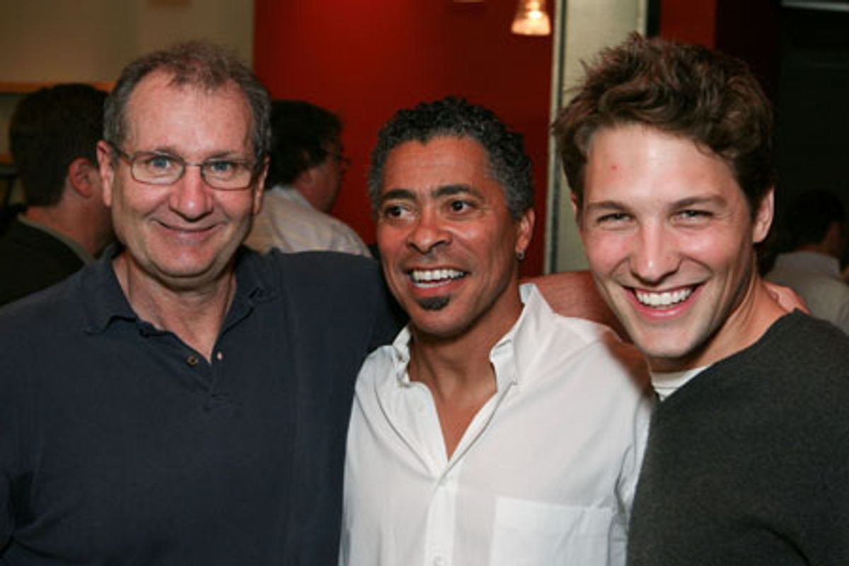 Ed O'Neill, Dominic Hoffman and Michael Cassidy at 