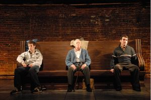 John Gallagher, Jr., Jim Norton, and Brian d'Arcy James Photo