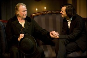 Paul Moriarty (Ulrik Brendel) and Paul Hilton (Johannes Rosmer) in Rosmersholm Photo