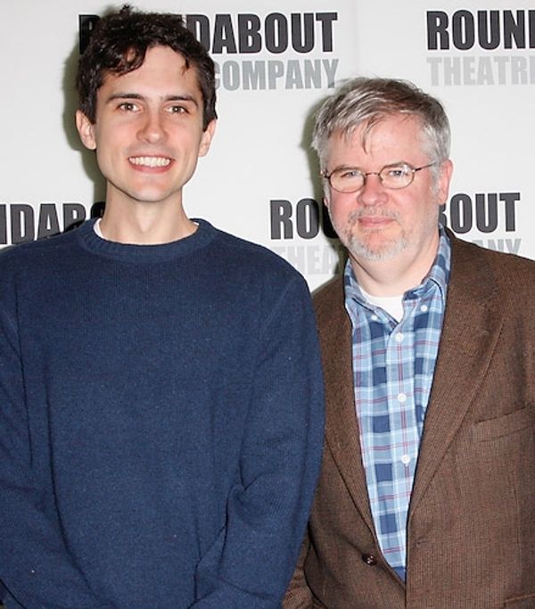 Charles Socarides and Christopher Durang Photo