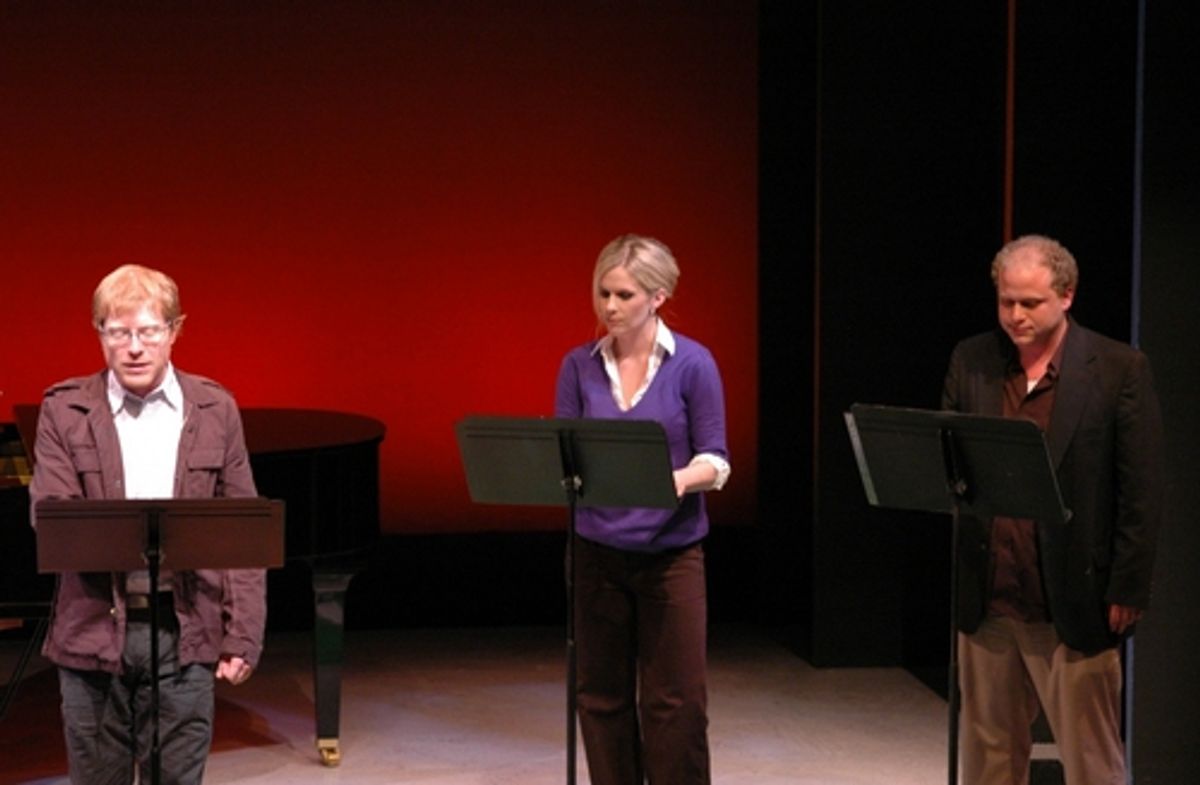 Anthony Rapp, Emily Murphy, Jason Williams at 